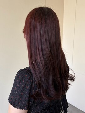 カシェ リタ ヘアー(CACHE'&RITA HAIR) チェリーブラウン◯チェリーレッド◯顔まわりカット
