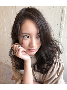 エイト 福岡天神店(EIGHT fukuoka) 【EIGHT福岡】nabe_柔らかイルミナパールシアグレージュミディ☆