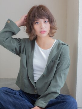 エクファ ヘア リゾート 大津 瀬田店(ex-fa hair resort) 【瀬田◆エクファヘアリゾート】外ハネミディアムレイヤー