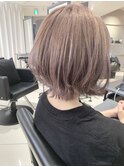 【vain#Bリアルお客様style】ネオウルフ×ラベンダーグレージュ