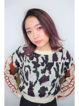 マウナ ヘアー(MAUNA HAIR) 春ピンク