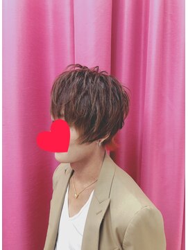 ハナココ 水戸店(hana Coco) メンズヘアセット スジ盛り