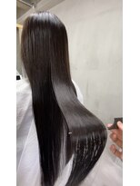 ヴィア(via) スーパーロングの髪質改善縮毛矯正