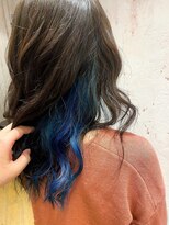 リアン 上尾店(Rien)&nbsp;マロンベージュ/Aラインボブ/かきあげ[上尾駅/バレイヤージュ]