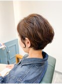 パーマ風ショート