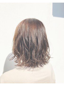 レイ 万博記念公園店(Ray) ミディアムパーマ/ベージュカラー/楽チンパーマ/つくば美容室