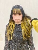 ギグスダブル 栄久屋大通店(gigs double)&nbsp;イエロー×ブラック☆デザインカラー