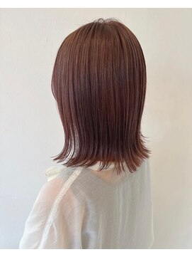 ルーブル(Louvre) ~Louvre~外ハネピンクベージュ