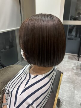 テラスヘア センダイ(TERRACE hair SENDAI) 艶髪ボブ【イノアカラー使用】