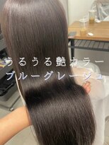 フォンズ(FONS)&nbsp;ブリーチなし＊うるうる艶カラー韓国カラーグレージュブルージュ