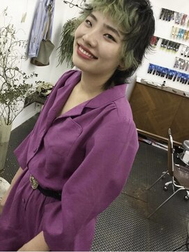 フィン(fin,) fin,/くびれヘア/似合わせカット/デザインカラー/ツートンカラー