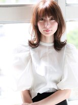 ヘアープロデュース ジェネシス(hair produce genesis)&nbsp;◇genesis◆抜け感カット×ハイ透明感くびれセミロング