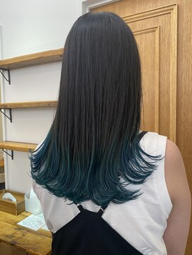 メイクス 表参道(MAKE'S omotesando) 裾カラー/切りっぱなし