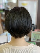 フレンズ 環状通東店(friend's)&nbsp;セシルカット　ブルーブラック　20代　マッシュショート　8