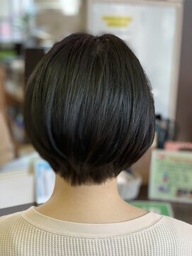 フレンズ 環状通東店(friend's) セシルカット　ブルーブラック　20代　マッシュショート　8