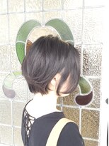 ローグ ヘアー 金町店(Rogue HAIR)&nbsp;20代30代40代◎ローグ金町(たか)前髪なし黒髪レイヤーボブ