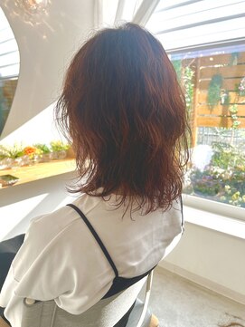 ベコホーム(BE CO HOME) 冬のピンク系【フワフワパーマ】スタイル♪