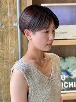 リブロ(liblo)&nbsp;刈り上げハンサムショート × ベージュ(2)【liblo】