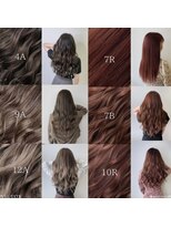 パーティパーティ ヘア(PARTYPARTY hair)&nbsp;カラーチャート/プルエクステ/巻髪/ロング/インナーカラー