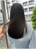 【Mai】@mai_fjw　清楚透明感カラー　美髪　ストレート