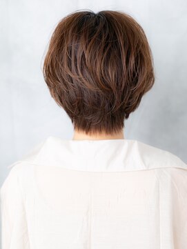 ヘアーリゾートパル(HAIR RESORT PAL) オレンジベージュ大人可愛いマッシュパーマc天王台20代30代40代
