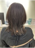 乾かすだけ簡単大人くびれミディアムウルフ赤羽駅近美容室