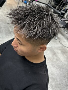 イーラ(era) ツイスト　メッシュ　ツイストスパイラル　パーマ　メンズ