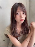 レイヤーカットグレージュ髪質改善イノア41126