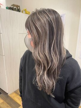 インパークス 北千住店(INPARKS) バレイヤージュ/かき上げロング［北千住］