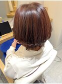 ピンクブラウンカラー♪