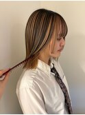 根元が伸びても気になりにくいアンブレラカラー