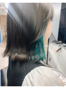 キコエル 三軒茶屋(kikoeru) ターコイズブルーイヤリングカラー