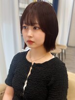 ソア 並木坂(Soa)&nbsp;韓国ボブ/くびれボブ/くびれヘア/Minori