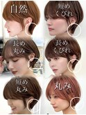 韓国風巻き　小顔ショート　ハンサムショート