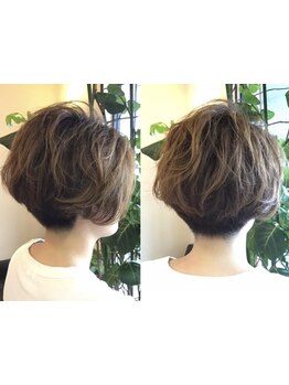 パッと明るく魅せてくれるデザイン×透明感溢れるスタイル♪低刺激の【グラシア】で理想のカラーへ…☆