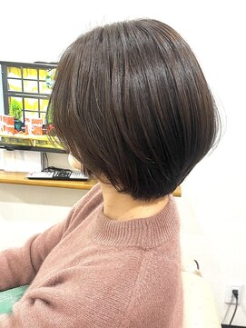 ベルポ(Bellpo) 大人の丸みショート/髪質改善艶カラー