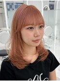 顔周りレイヤーカットで小顔に♪