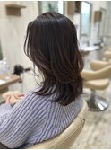 巻き髪レイヤーストレート/大人の髪質改善/40代50代におすすめ