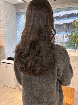 ロングレイヤー/アッシュカラー