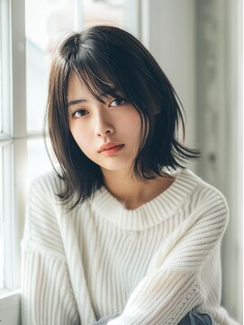 トッカ 千葉ANNEX店(tocca) 外はねミディアム×うるつや美髪トリートメント