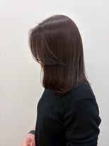 アルファ(alpha)&nbsp;大人ガーリー/ダークアッシュ/似合わせカット/ミディアムレイヤ