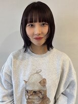 イル(ill) 切りっぱなし ボブ バイオレット レイヤーボブ 大須