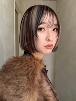 パーク(PAAQ) 藤沢 /ボブ /ブリーチ /ローライト /デザインカラー