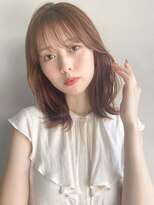 リヤン 表参道(lyann) 大人ガーリーダークアッシュミディアムレイヤーカットa