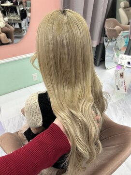 ディスイズ(thisis) 【thisis】エクステ/ハイトーンロング/韓国風/レイヤーカット