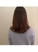 【&ONE 自由が丘】くびレイヤー　× オレンジベージュ