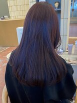 パークレーン アイス イヴェン アネックス(PARK LANE ICI yeven.anx)&nbsp;自然な縮毛矯正レイヤーボブ切っぱなしボブブリーチなしカラー栄