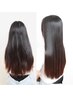 髪質改善ストレート　部分補正( トップ)＋ブロー