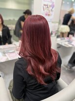 ラメール(MAISON LA MER)&nbsp;【YUZUKI】高発色ボルドーカラー＊ブリーチ１回～