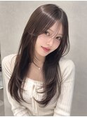 髪質改善*ハッシュカット韓国デザインカラー*前髪【Zina錦糸町】
